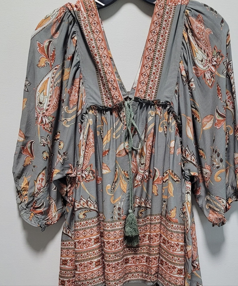 Dani & Davi boho style tunic top